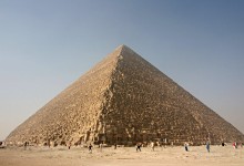 Ancient Egyptians transported pyramid stones over wet sand